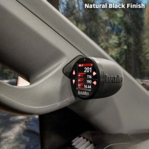 GMC 1500 Gauge Pod - Banks Power - iDash Stealth Pod Mount - Black - `19-`21 GMC 1500 Gauge Pod - Banks Power - iDash Stealth Pod Mount - Black - `19-`21